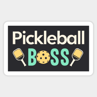 Pickleball Boss Sticker